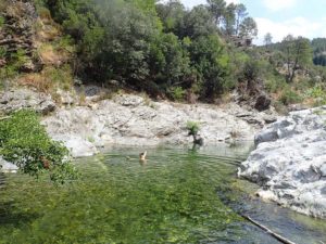 Baignade gour au martinet