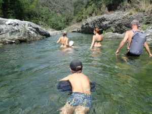 Sortie familiale gardon en Cévennes