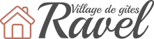 Logo rectangle noir village de gîtes Ravel